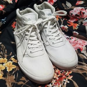 Sz 8 wms Sk8-Hi White Vans